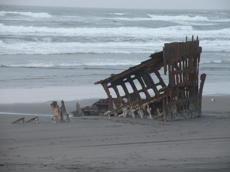 wreck of the Peter Iredale